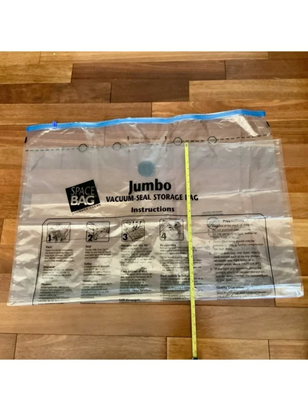 Vacuum Seal SpaceBags Storage Clothing 1 Jumbo, 2 XL, 1 L, 1 M Set Of 5 Bags ITW